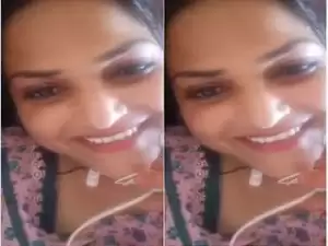 Today Exclusive- Sexy Desi Girl Talking With Lover Part 2