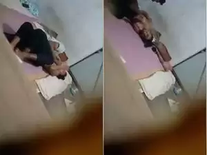 Today Exclusive- Sexy Desi Gf Boob Sucking By Lover