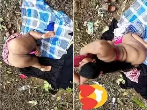 Today Exclusive- Tamil Wife OutDoor Blowjob and play with Dildo Part 2