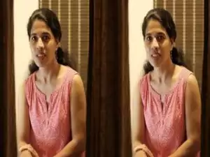 Today Exclusive- Bhabhi Record her Nude Selfie Part 3