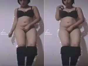 Today Exclusive- Sexy Desi Girl Showing Her Boobs and Pussy part 5