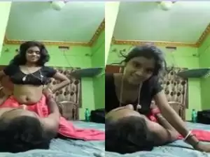 Today Exclusive- Desi Couple Romance And Fucking Part 1