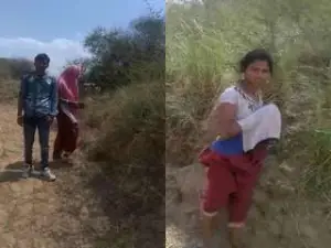 Today Exclusive- Desi Lover OutDoor Fucking Caught
