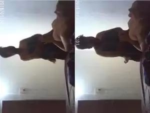 Today Exclusive- Hot Desi Girl Boobs Sucking and Fucked By Lover Part 9