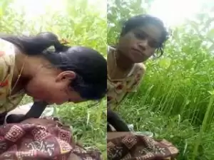 Today Exclusive- Desi Lover Blowjob and OutDoor Fucking Part 3