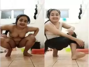 Today Exclusive-Sexy Paki Girl Record her Nude Video