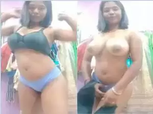Today Exclusive- Horny Desi Girl Showing Her Nude Body Part 3