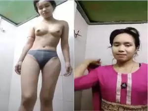 Today Exclusive- Horny Nepali Girl Record Her Nude Video For Lover