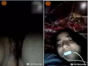 Today Exclusive- Desi Girl Showing her Boobs and Pussy Part 1