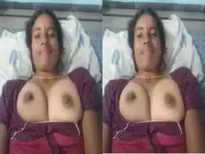 Today Exclusive- Telugu Bhabhi Showing her Nude Body Part 1