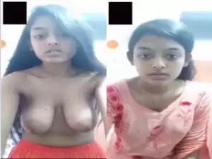 Today Exclusive- Cute Bangla Girl Showing Her Boobs Part 2