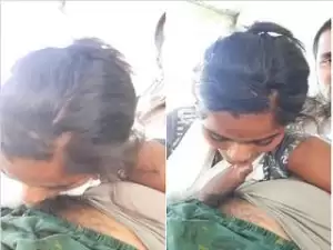 Today Exclusive- Cute Desi Girl Blowjob Part 1