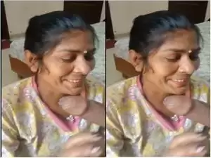 Today Exclusive- Desi Randi Bahbhi Sucking Dewar Dick Part 1