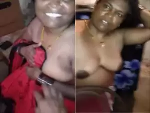 Today Exclusive- Telugu Randi Boobs Video Record By Customer Part 2