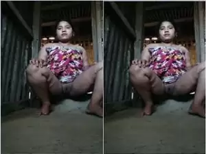 Today Exclusive-Desi village Girl Record her Pussy Video