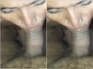 Today Exclusive- Desi village Wife Sucking Hubby Big Dick