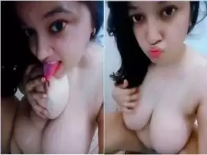 Today Exclusive- Famous Randi Jyoti Sharma Showing Her Boobs and Wet Pussy