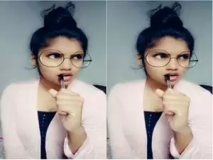 Today Exclusive- Cute Lankan Girl Showing Her Boobs Part 3