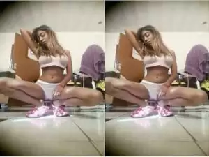 Today Exclusive- Cute Tamil Girl Record her Nude Video For Lover Part 1