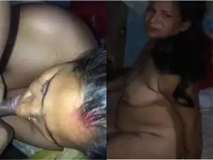Today Exclusive- Sexy Desi Boudi Blowjob Till Hubby Cum On Her Mouth