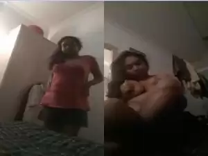 Today Exclusive-Horny Desi Bhabhi Showing Her Boobs and Pussy Part 4