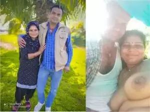 Today Exclusive- Desi Mature Couple OutDoor Fucking Part 1