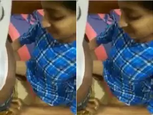 Today Exclusive – Cute Tamil Girl Blowjob