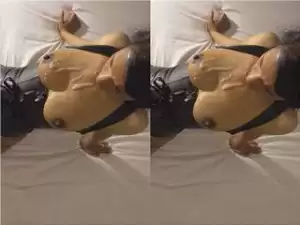 Today Exclusive – Sexy Indian Wife hard Fucked By NRI Lover Part 1