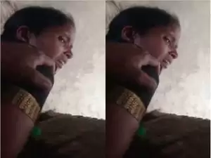 Today Exclusive – Desi Randi Bhabhi Handjob and Fucked In Doggy Style Part 1