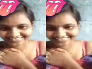 Today Exclusive- Cute Tamil Girl With Lover