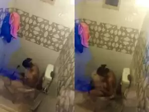 Today Exclusive- Boudi Nude Video Record In  Hidden
