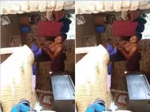 Today Exclusive- Village Girl Wearing Cloths After Bathing