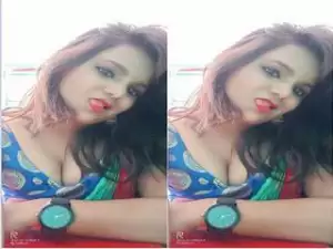 Today Exclusive- Super Cute Look Desi Girl Showing Her Boobs and Pussy Part 6