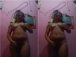 Today Exclusive – Sexy Desi Girl Showing Her Boobs And Pussy Part 4