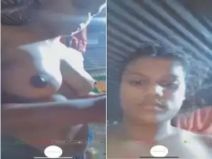 Today Exclusive – Cute Desi Girl Showing Her Boobs and Pussy Part 2