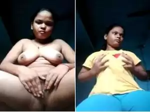 Today Exclusive- Desi Village Girl Strip Her Cloths and Showing Her Nude Body
