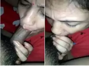 Today Exclusive- Desi Wife Blowjob