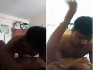 Today Exclusive- Sexy Desi Boudi Hard Fucked By Lover