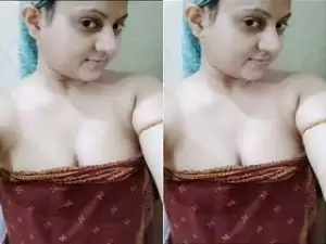Today Exclusive- Sexy BBW Desi Girl Showing her Boobs and Pussy Part 1