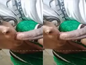 Today Exclusive- Desi Wife Sucking Lover Dick Part 2
