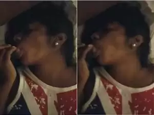 Today Exclusive- Cute Tamil Girl Blowjob