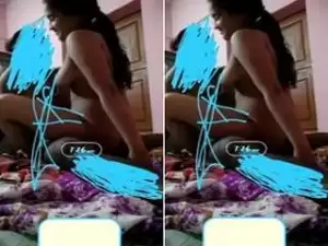 Today Exclusive-Sexy Bhojpuri Girl Ridding Lover Dick