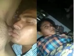Today Exclusive- Desi Bhabhi Pussy Licking By Hubby