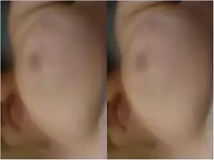 Today Exclusive- Desi Bhabhi Showing her Boobs and Pussy Part 3