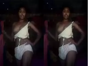 Today Exclusive- Desi Village Girl Showing Her Nude Body Part 3