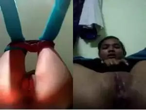 Today Exclusive- Cute Desi Masturbating and Fucked Part 5