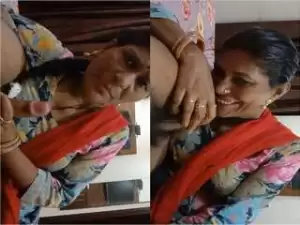 Today Exclusive- Desi Mature Wife Blowjob and Fucked Part 1
