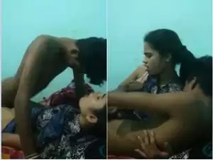 Today Exclusive- Cute Lankan Girl Handjob and Fucked