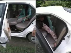 Today Exclusive- Desi Lover Fucking In Car Record By Village Boy