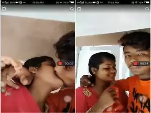 Today Exclusive- Desi Lover Kissing